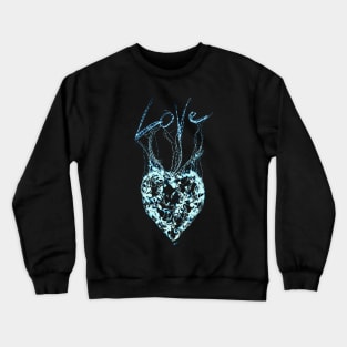 Love water heart Crewneck Sweatshirt